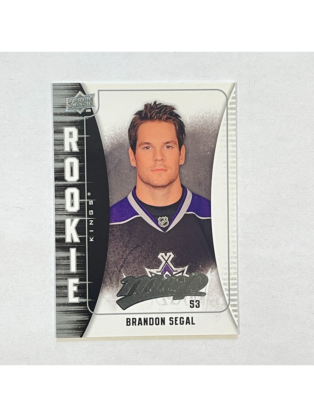 2009-10 Upper Deck MVP #339 Brandon Segal Rookie Los Angeles Kings Card